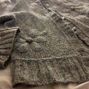 Vintage old lady cardigan